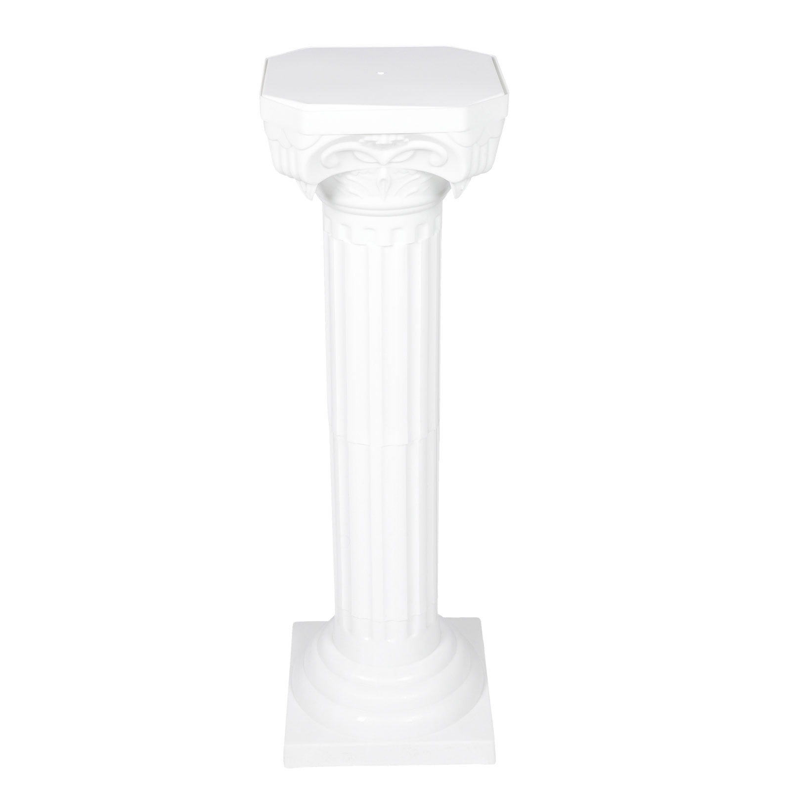 PEDESTAL COLUMN Dekosäule White "GRANITE" Decorative Pillar produktpresentation 