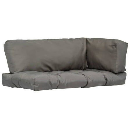

Carevas Pallet Cushions 3 pcs Gray Polyester