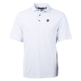 thumbnail image 2 of Men's Cutter & Buck White ECU Pirates Team Big & Tall Virtue Eco Pique Tile Print Polo, 2 of 3