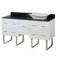 thumbnail image 1 of Imaginations américaines 60 po. W Vanity Blanc, 1 of 1