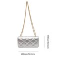 thumbnail image 3 of Bolso cruzado con cadena para mujer, Bolso cuadrado clásico informal, Bolso ligero para citas diarias, 3 of 9