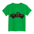 thumbnail image 4 of Godom Girls Short Sleeve T-Shirts Crewneck Tees Kids Summer Tops, 4 of 4