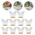 thumbnail image 4 of SHISUYAN 10 Ensembles Pancarte Acrylique Papillon Transparente Pancarte de Table en Acrylique Vierge en Forme de Papillon avec Support en Bois, 4 of 8
