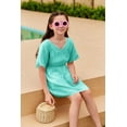 thumbnail image 2 of Sherrylily Girls Swimwear Cover Ups Beach Suit Cover Ups Bikini Swimsuit Girl Tunic Dress, 2 of 6