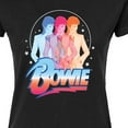 thumbnail image 3 of David Bowie - Bowie 3D   - Juniors Fitted Graphic T-Shirt, 3 of 5
