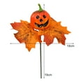 thumbnail image 2 of EIMELI Décoration de Fête d'Halloween Citrouille d'Halloween Festive Bâton d'Érable Effrayant Réaliste Décoration de Fête avec Artificiel Réutilisable, 2 of 5