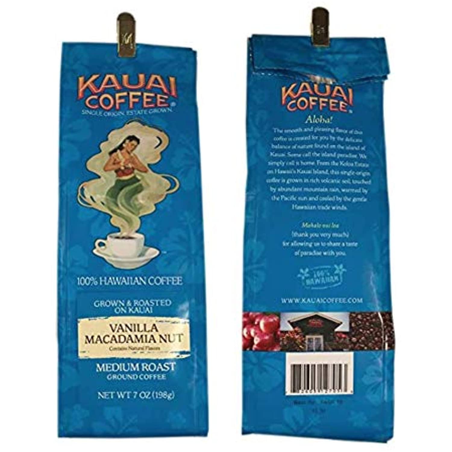 SALE／98%OFF】 Kauai Coffee Vanilla Macadamia Nut Grind, 7-Ounce 