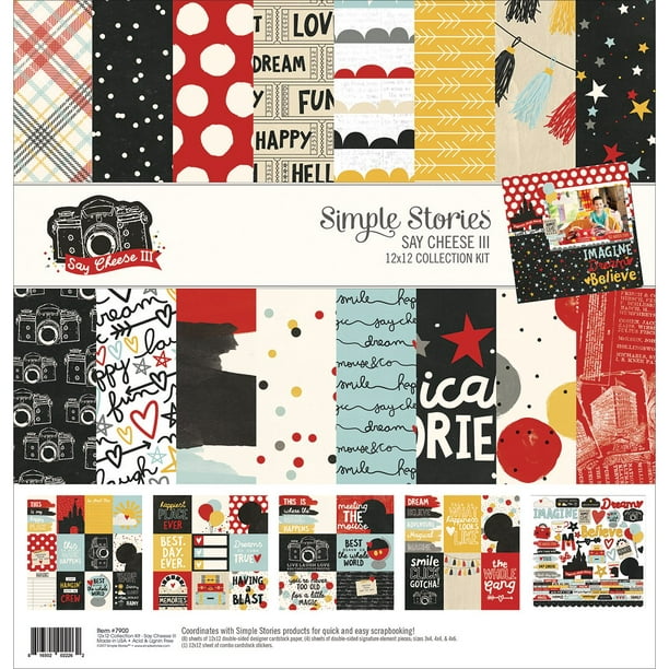 Simple Stories Collection Kit 12"X12"-Dire Fromage Iii