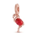 thumbnail image 1 of Encanto Rosa Caliente 925 Globo De Plata Esterlina CZ Cuentas De Lujo Ajuste Collar De Pulsera Original Para Mujeres DIY Fabricación De Joyas Gao Jiahui unisex, 1 of 2