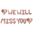 thumbnail image 1 of 1 Set Graduation Party Balloons Decors We Will Miss You Alphabet Balloon Decors, 1 of 4