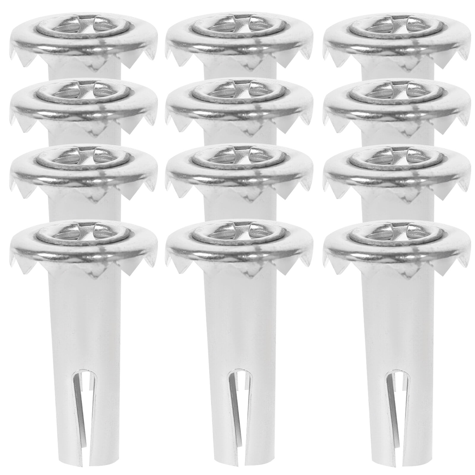 20pcs Caster Socket Steel Furniture Insert Socket Grip Ring Caster