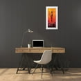 thumbnail image 3 of Wagner, Dorota 10x18 White Modern Wood Framed Museum Art Print Titled - Black Girl on the Ship I, 3 of 4