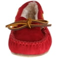 thumbnail image 2 of Minnetonka Women's Cally Slipper,Red,7 M US, 2 of 8