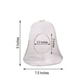 thumbnail image 3 of Balsa Circle 9" Clear Bell Glass Hanging Terrarium Wedding Gifts Party Centerpieces Decorations, 3 of 6