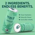 thumbnail image 5 of Wavii Hydration Organic Coconut Water with Organic Sea Moss, Variety Pack, 11 fl oz, 12 Cans, 5 of 10