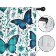 thumbnail image 4 of Blackout Kids Curtains,Butterflies and Leaves Pattern Childrens Insulated Curtains Set Of 2,Bedroom Essentials,Toddler Room Decor 52x63in(132x160cm), 4 of 4