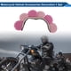 thumbnail image 2 of Accesorios para Cascos de Motocicleta Decoración Calcomanías de Pétalos para Cascos de Motocicleta Bicicleta Esquí Rosa Púrpura Peluche 1 Pcs, 2 of 6