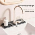 thumbnail image 2 of Stop Kitchen Sink Splash! Upgraded Button Design Silicone Drying Mat, Drain Rack & Organizer Tray for Clean Counter, 2 of 5