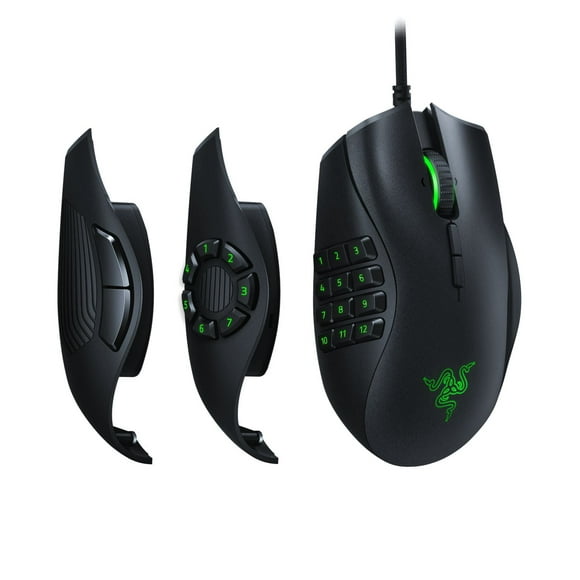 Razer - Naga Trinity Multi-Color Wired Mmo Gaming Mouse (PC)