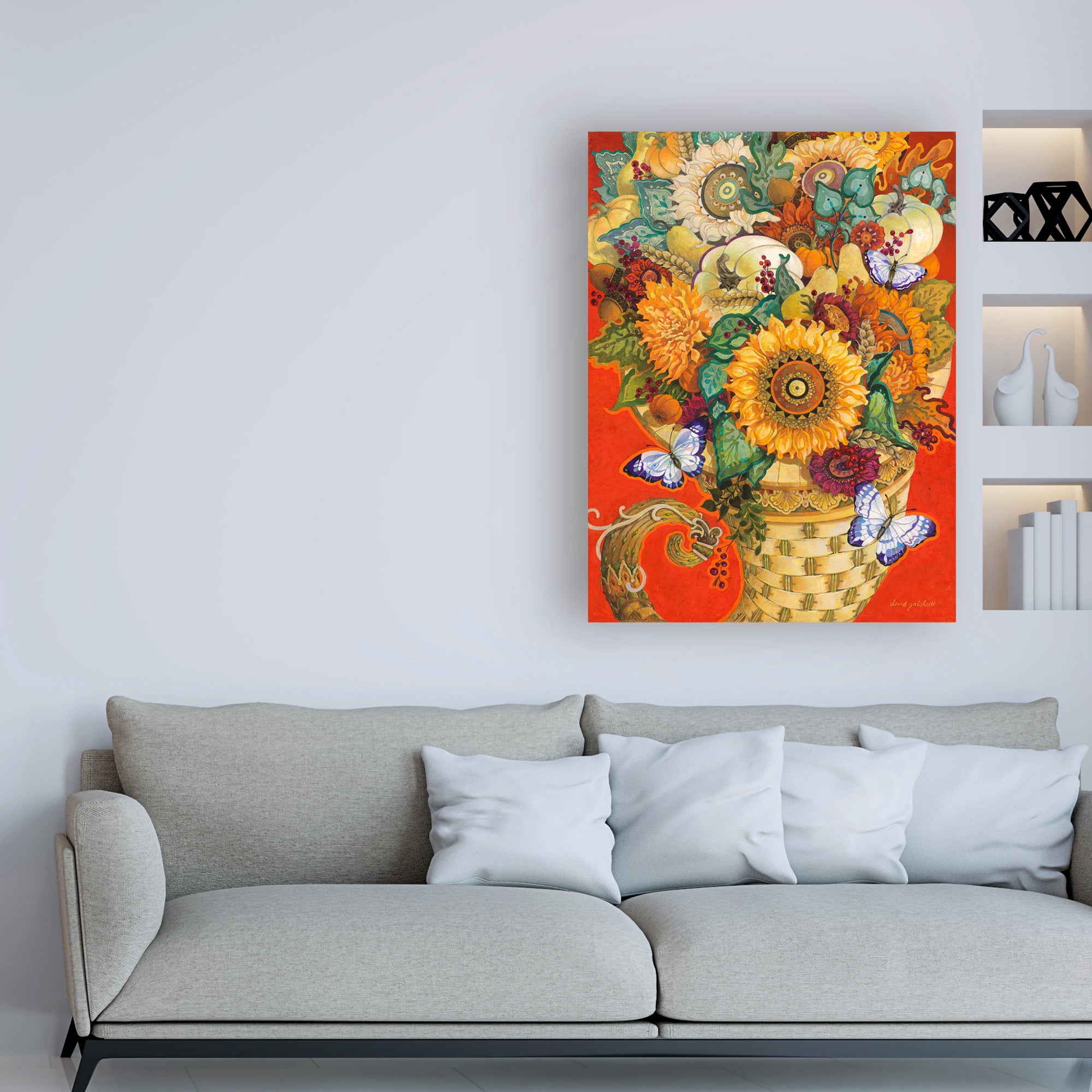 Trademark Fine Art 'Plenty' Canvas Art by David Galchutt