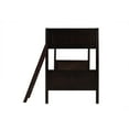 thumbnail image 5 of Naomi Home Zahira Bunk Bed with Angled Ladder, Twin/Twin, Espresso, 5 of 7