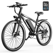 ASKGO Electric Bike for Adults 26" ,1200W Peak E-Mountain Bike 48V 10AH ,25mph 45miles Range Electric Mountain Bike,E-Mountain Bikefor Adults Off-Road, Professional 7-Speed UL2849