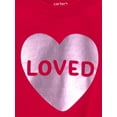 thumbnail image 4 of Carter's Child of Mine Baby and Toddler Girl Valentine's Outfit Skirt Set, Sizes 12M-5T, 4 of 6