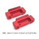 thumbnail image 4 of Accesorios de coche RC Metal resistente multifuncional práctico creativo RC parachoques multipropósito simulado RC coche repuestos rojo 1 Juego Inevent FN001595-03, 4 of 4