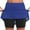 Blue3, variant on Kovlvoll Women's Short Skirts Pants Plus Size Elastic Waisted Trendy Sports Running Exercise Casual Yoga Leggings