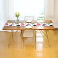 thumbnail image 3 of Yayeee Table Runner 70 inches Long Home Kitchen Dinning Party Decoration, Black Retro Pattern, 3 of 7