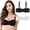 Black+White, variant on Varsbaby Sexy lace Bra Half Cup Push Up UnderwearThin Cotton Women Bras