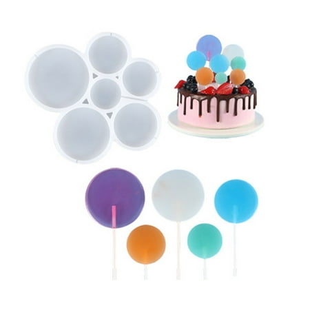 

XINYTEC Various Shapes Silicone Lollipop Mold Jelly Chocolate Cake Decoration Mold