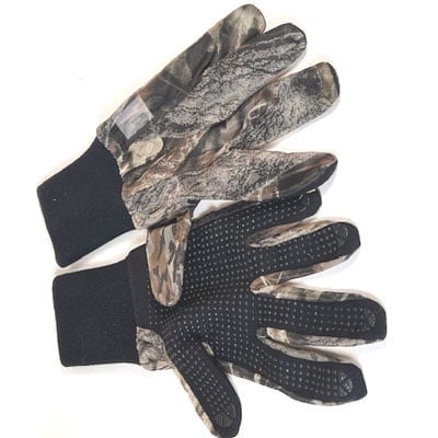 "Gripper Dot Camo Gloves"