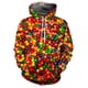 thumbnail image 3 of Sudadera con capucha con estampado 3D de piruleta de caramelo para hombre, sudadera con patrón colorido, moda informal de otoño para niños, jerséis de gran tamaño, mangas largas, 3 of 5