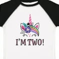 thumbnail image 4 of Inktastic 2nd Birthday Unicorn 2 Year Old Girl Girls Toddler T-Shirt, 4 of 5