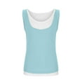 thumbnail image 4 of fatyb Girls Casual Tank Tops Sleeveless Flowy Tops Round Neck Casual Shirts Kids Blouses for 5-14 Years, 4 of 6