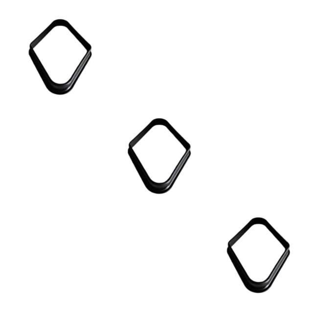 Eigraketly Estante de 9 bolas de billar, geométrico, reutilizable, lavable, Color sólido, resistente, liso, brillante, estante para salón de Type1 NO1