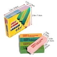 thumbnail image 4 of Limpiador de Diapasones, Limpieza completa 5 Piezas de Goma Emery Portable Operación Fácil Fret Eraser Para Mantenimiento, 4 of 7