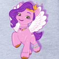 thumbnail image 2 of CafePress - My Little Pony Pipp Trotting - Cute Infant Baby Football Bodysuit, 2 of 3