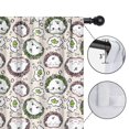 thumbnail image 4 of Blackout Kids Curtains,Cute Faces Pattern Childrens Insulated Curtains Set Of 2,Bedroom Essentials,Toddler Room Decor 42"x54"(106x137cm), 4 of 4