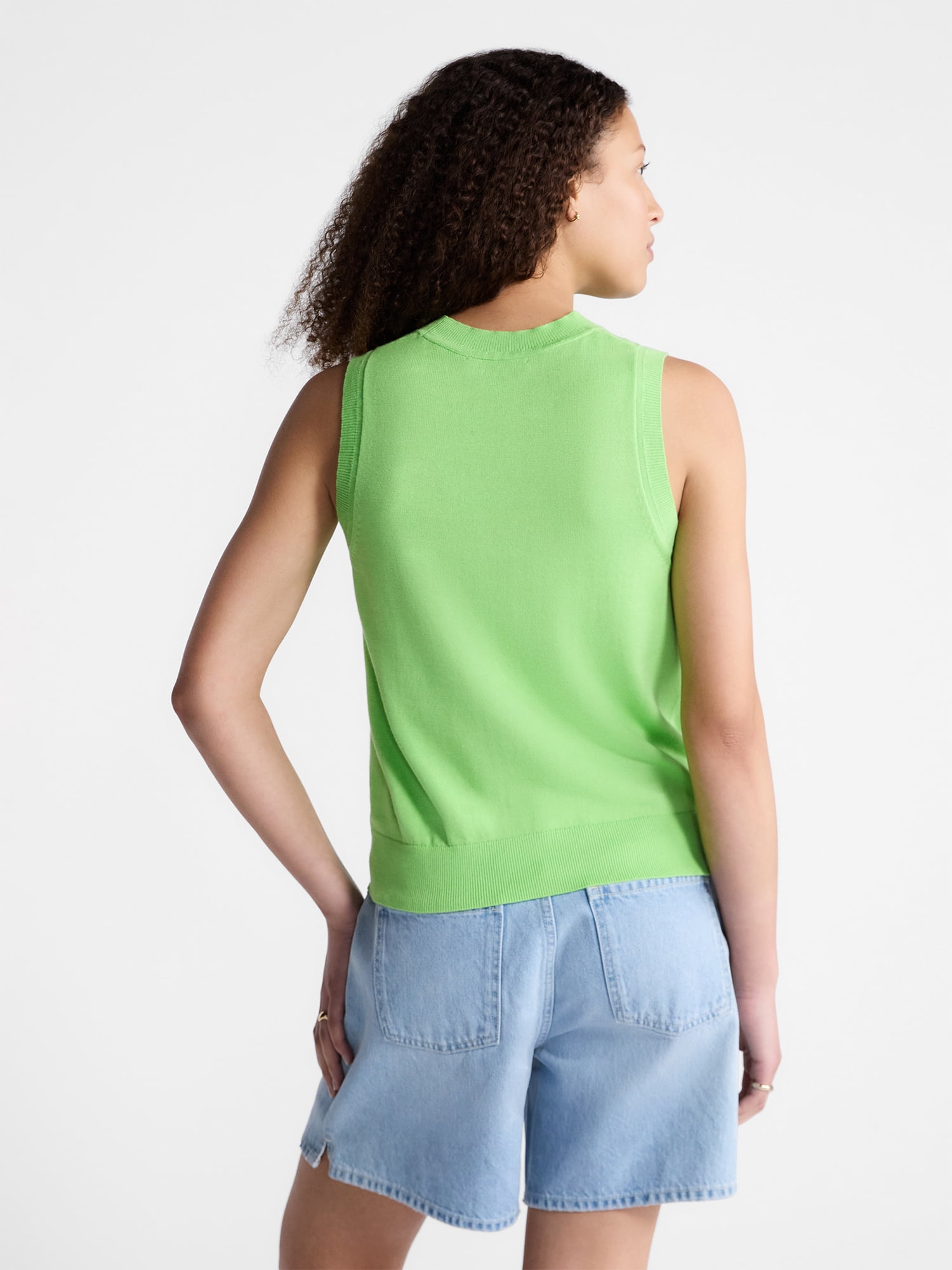 Free Assembly Women's and Women's Plus Graphic Sweater Shell, Sizes XS-4X
