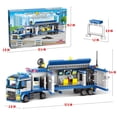 thumbnail image 3 of Building Blocks City Police Mobile Command Center, camión, 484 piezas, 3 of 5