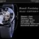 thumbnail image 4 of Reloj Casual Mecánico Con Correa De Malla Hueca De Forsining, 4 of 8