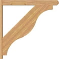 thumbnail image 3 of Ekena Millwork 5 1/2"W x 42"D x 42"H Funston Smooth Craftsman Outlooker, Western Red Cedar, 3 of 4