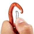 thumbnail image 4 of Amdohai wivel Carabiner Clip 360° Rotatable Spinner Carabiner Small Wiregate Carabiner Rotational Hammock Clip Hook, 4 of 8