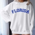 thumbnail image 4 of WEAIXIMIUNG Sweat à Fermeture Éclair pour Femmes Sans Capuche Grande Taille Mode Décontractée Imprimé Lettre Col Rond Manches Longues Sweat de Festival Léger, 4 of 5