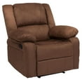 thumbnail image 1 of Harmony Series Chocolate Brown Microfiber Recliner, 1 of 6