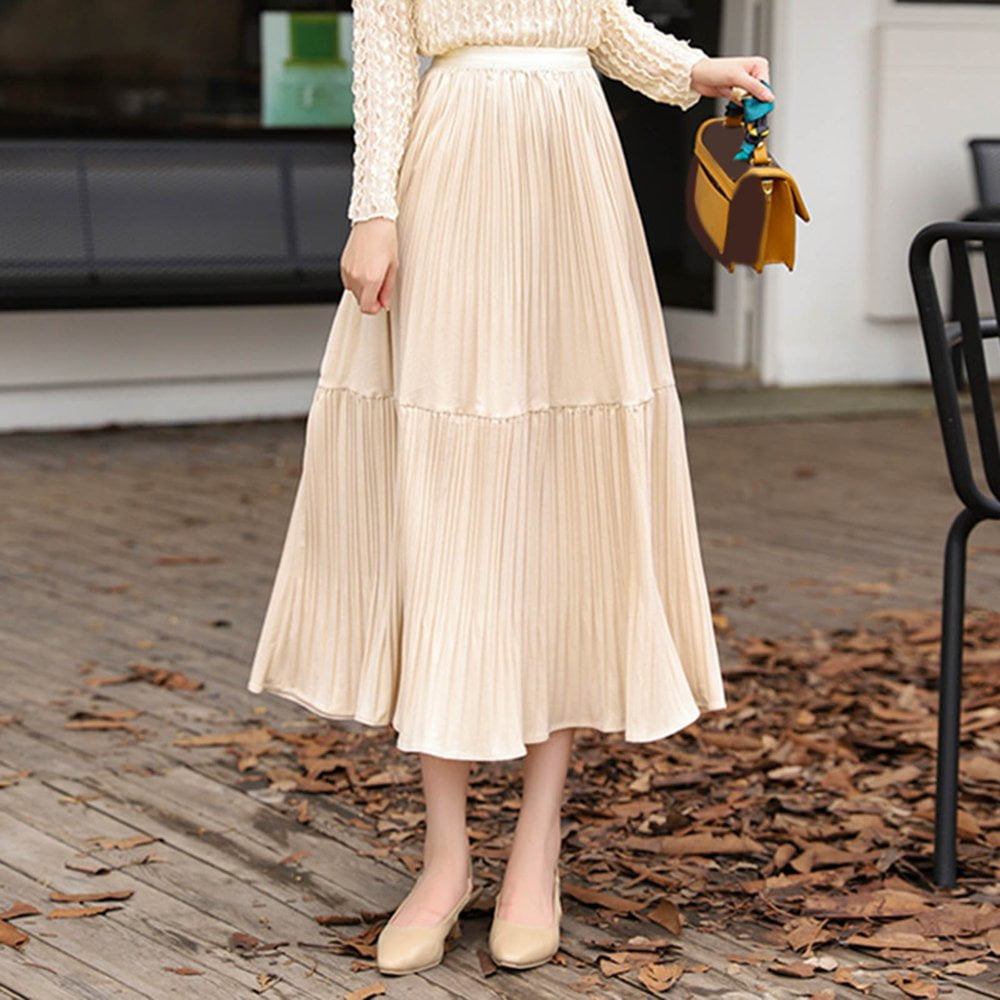 A line midi skirt for wedding hotsell