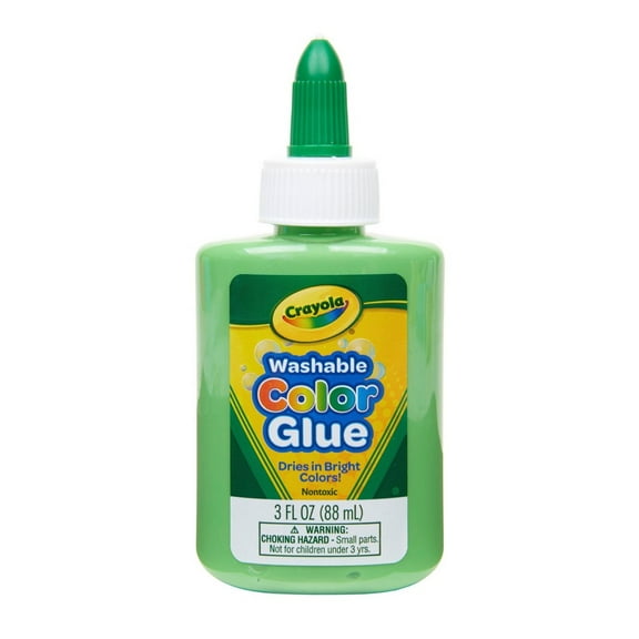 Crayola Washable Color Glue Green 3 oz.
