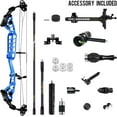 thumbnail image 3 of Sanlida Archery 37" Hero 10 Ⅱ Flagship Top of The Line Target Compound Bow Kit with Accessories for Competition&Professional Archers, 40-50&50-60Lbs, Draw Length 24"-31.5",Limited Life-time Warranty, 3 of 6